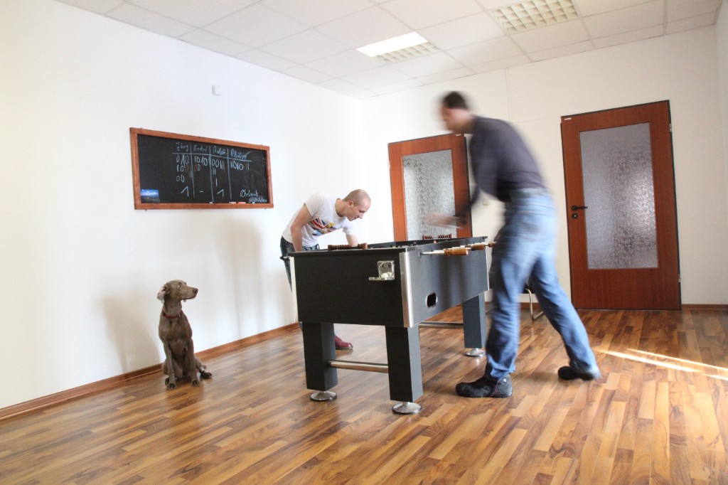 Kicker im HEUG-Büro